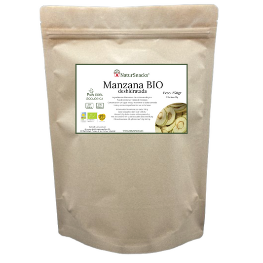 BIO Manzana deshidratada 250gr / Formato familiar